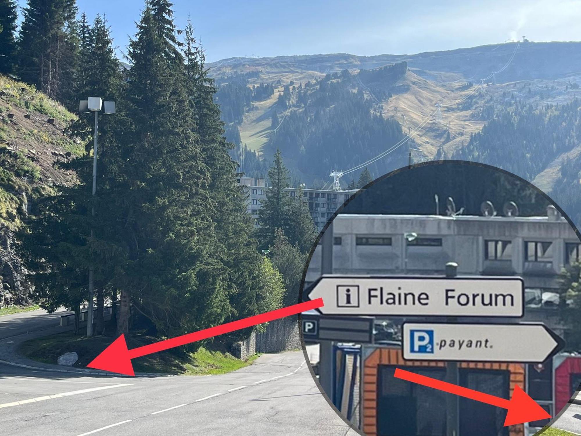 Flaine Forum Cassiopée avec terrasses L1 Esterno foto